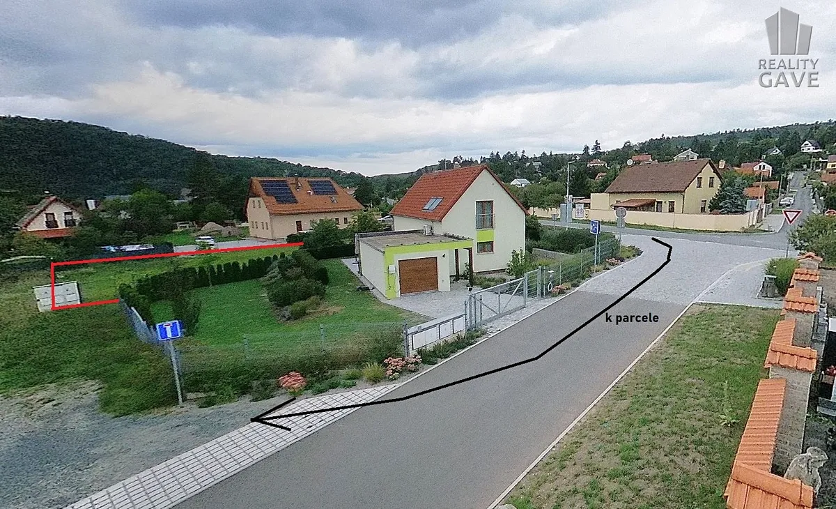 Prodej stavebního pozemku 1059 m²